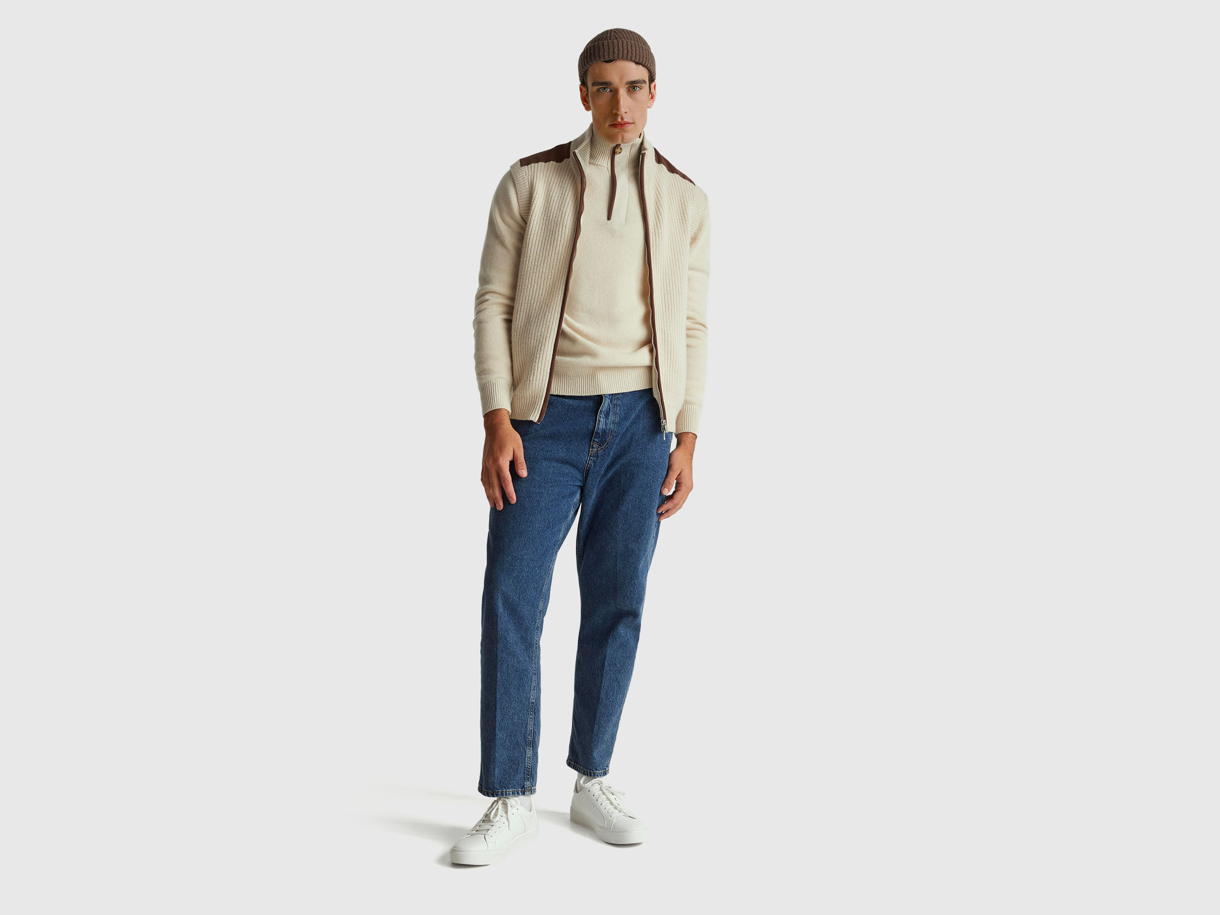 TURTLE NECK SWEATER Homme image number 3